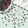 DIY Rosary Bead Jewelry Kits DIY-SC0029-80-5