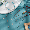 200Pcs Tibetan Style Alloy Cord Ends TIBE-NB0001-29AS-4