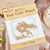 120Pcs 4 Style Brass Beads KK-BBC0012-36-6