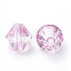 Transparent Acrylic Beads X-TACR-S146-4mm-02-1