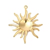 Ion Plating(IP) 304 Stainless Steel Pendants X-STAS-L268-026G-2