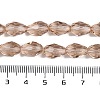 Transparent Glass Beads Strands EGLA-N013-T10mm-D23-4