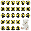 12Pairs Computerized Embroidery Cloth Self Adhesive Patches PATC-BC0001-12B-1