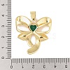 Brass Glass Pendants KK-E111-43A-G-3