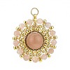 Handmade Japanese Seed Beads Pendants PALLOY-MZ00054-04-1