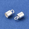 925 Sterling Silver Cord Ends STER-F032-09S-4mm-2