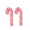 Christmas Candy Cane Handmade Polymer Clay Beads CLAY-P005-03B-02-1