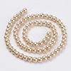 Eco-Friendly Glass Pearl Bead Strands X-HY-A008-6mm-RB019-2