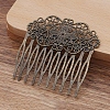 Iron Hair Comb Findings OHAR-PW0001-433AB-1