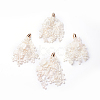 Brass Big Pendants X-KK-G352-A04-1