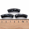 Opaque Spray Painted Acrylic Beads MACR-S372-002F-B01-4