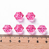 Transparent Acrylic Beads TACR-S154-15B-82-4