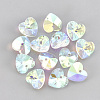 Glass Rhinestone Charms RGLA-T148-14A-1