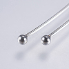 Tarnish Resistant 304 Stainless Steel Ball Head Pins X-STAS-F146-02P-40mm-2
