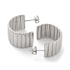 Non-Tarnish 304 Stainless Steel Stud Earrings EJEW-H115-22P-2
