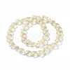 Transparent Electroplate Glass Beads Strands LS-GLAA-C025-01H-3