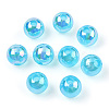 Transparent Acrylic Beads MACR-T046-01E-09-1