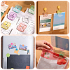 20Pcs 10 Colors Plastic Photo Paper Craft Clips AJEW-GA0009-87-5