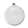 201 Stainless Steel Pendants SA-CBA3D3A-05P-02-1