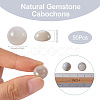 Natural Gray Agate Cabochons G-R416-12mm-15-3