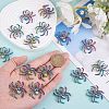 25Pcs Halloween Alloy Pendant Rhinestone Settings FIND-SZ0003-32-5