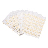 100Pcs 4 Patterns Eco-Friendly Kraft Paper Bags CARB-LS0001-02C-3