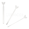 3Pcs 3 Style Stainless Steel Fishtail Bangle Blank Strips FIND-UN0001-96P-1
