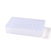 60Pcs Plastic Column Bead Storage Containers CON-C017-01-1