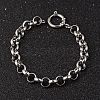 Tarnish Resistant 304 Stainless Steel Rolo Chain Bracelets BJEW-H477-04-1
