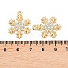 Christmas Alloy Rhinestone Pendants FIND-B059-06G-04-3
