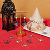18Pcs 3 Colors Halloween Rack Plating Alloy Pendants FIND-SC0004-23-4