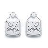 Non-Tarnish 201 Stainless Steel Pendants STAS-N090-LA920-1-1