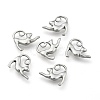 Tibetan Style Alloy Kitten Pendants TIBEP-A22092-AS-LF-1