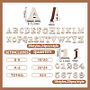 824Pcs Unfinished Wood Chips DIY-WR0005-22-2