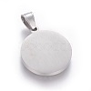 304 Stainless Steel Enamel Pendants STAS-E439-90E-P-2