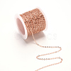Brass Cable Chains CHC-T008-06B-RG-2