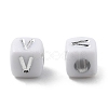 Opaque Acrylic Beads OACR-D282-06V-2