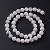Natural Howlite Beads Strands G-D855-13-8mm-2