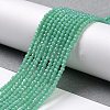Glass Imitation Jade Beads Strands GLAA-H021-02-07-3