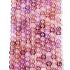 Ombre Effect Dyed Crackle Glass Beads Strands GLAA-Q106-01A-B22-2