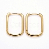 Brass Huggie Hoop Earrings KK-H741-05G-1