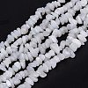 Natural White Jade Beads Strands G-F703-02-2
