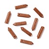 Synthetic Goldstone Pointed Pendants G-D460-01Q-1