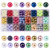 Eco-Friendly Dyed Glass Pearl Round Beads HY-PH0011-01-10mm-1