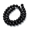 Natural Black Onyx Beads Strands X-G-Z024-01A-2