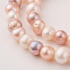 Natural Cultured Freshwater Pearl Beads Strands PEAR-G007-10-01-3