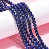 Natural Lapis Lazuli Beads Strands G-G423-6mm-AB-6