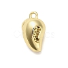 Brass Micro Pave Cubic Zirconia Pendants KK-L229-001G-08-1