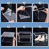 2Pcs PET Plastic Action Figure Display Cases ODIS-AR0001-15-3