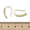 Brass Micro Pave Cubic Zirconia Earring Hooks KK-C048-13I-G-3